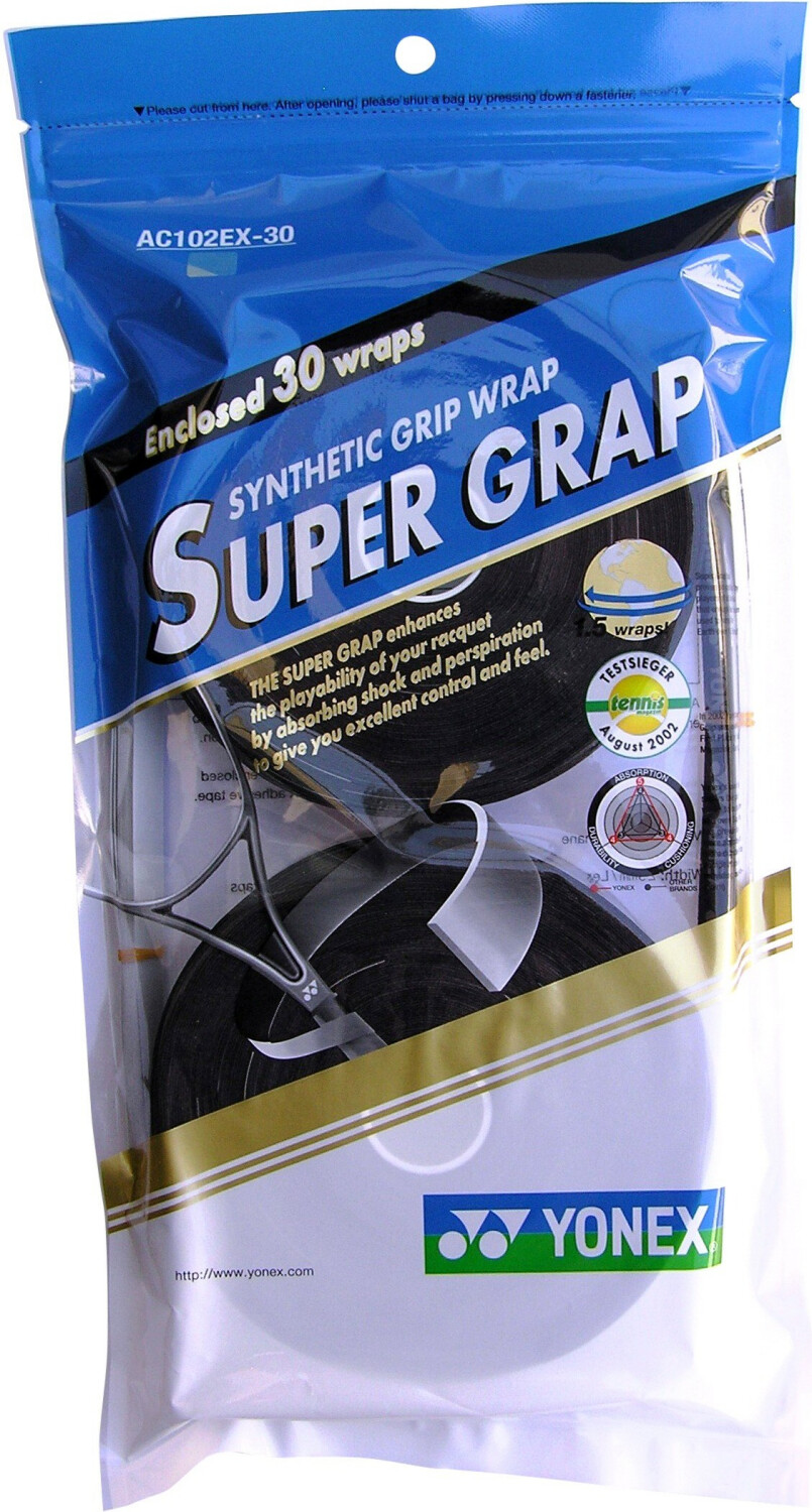 Yonex Super Grap (30 grips) noir