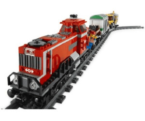Schüttung mit BA Lego® City Eisenbahn 5 aus 3677 Set 4 Kohlewagen 