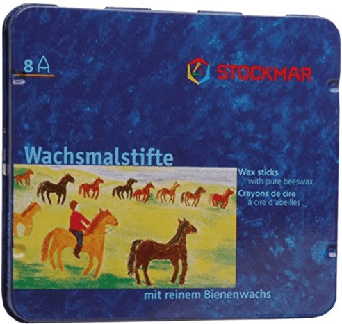 Stockmar 8 pastels à la cire d'abeille (31000)