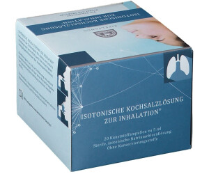 Eifelfango Isotonische Kochsalzlosung Zur Inhalation 20 X 5 Ml Ab 6 36 Preisvergleich Bei Idealo De