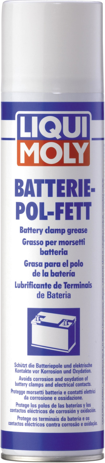 Batterie Polfett Spray Kontaktfett Batteriepol Elektronik Fett Polschutz  400 ml : : Automotive