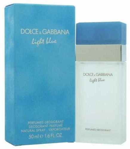 Photos - Deodorant D&G Dolce & Gabbana   D & G Light Blue  Spray  (50 ml)