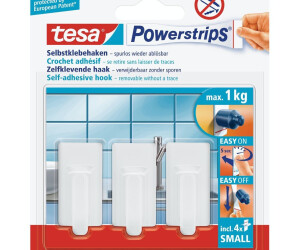 tesa Powerstrips Small Classic weiß 3 Haken / 4 Strips ab 3,99
