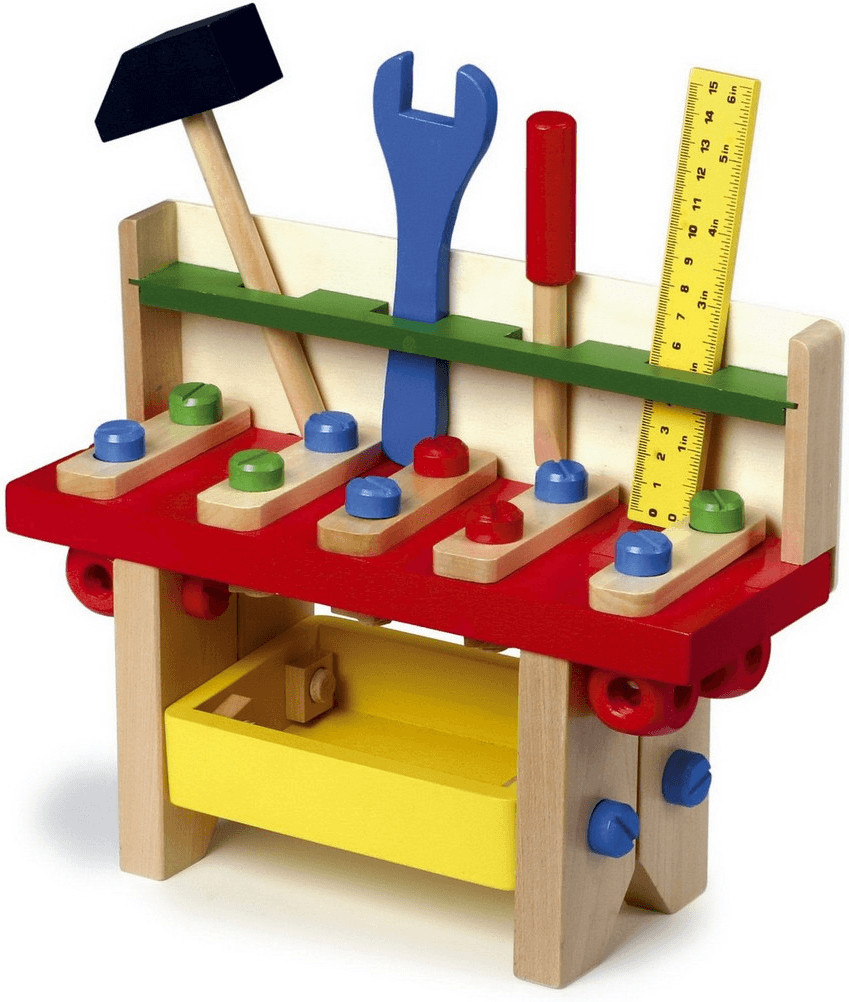 Small Foot Design Établi complet en bois (7754)
