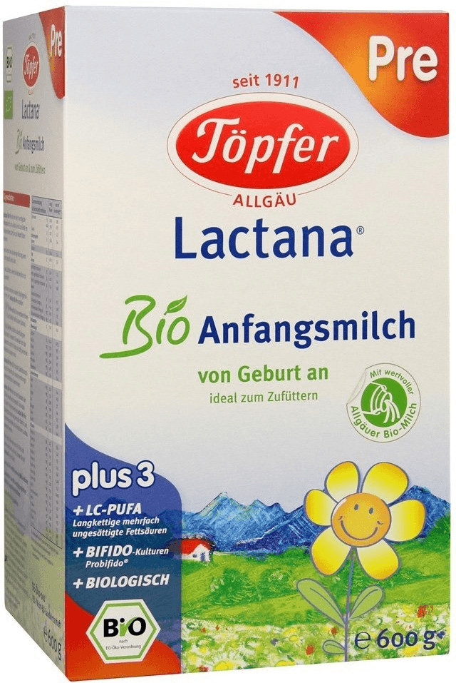 Töpfer Lactana Bio Pre (600 g)