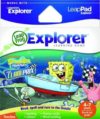 LeapFrog Leapster Explorer Spongebob The Clam Prix