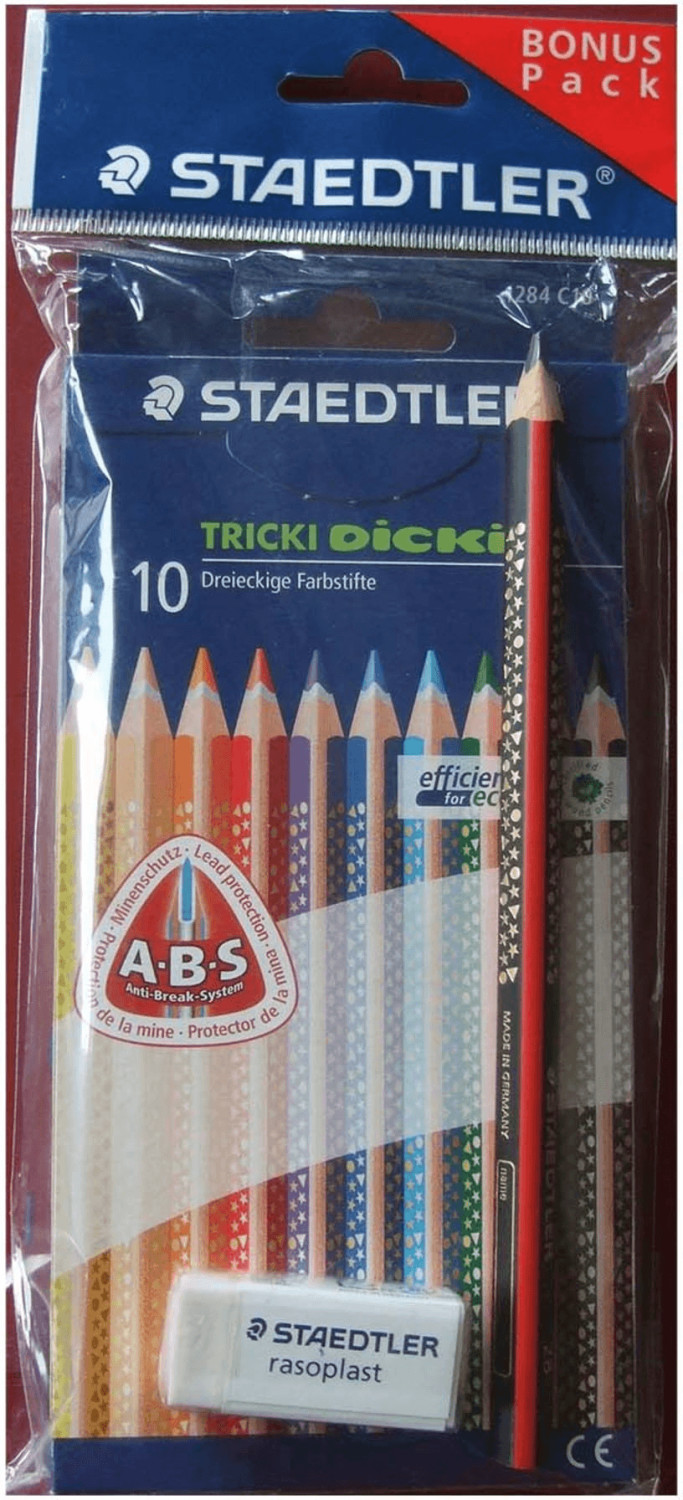 Staedtler Tricki Dicki - Pochette de 10 (1284C10)