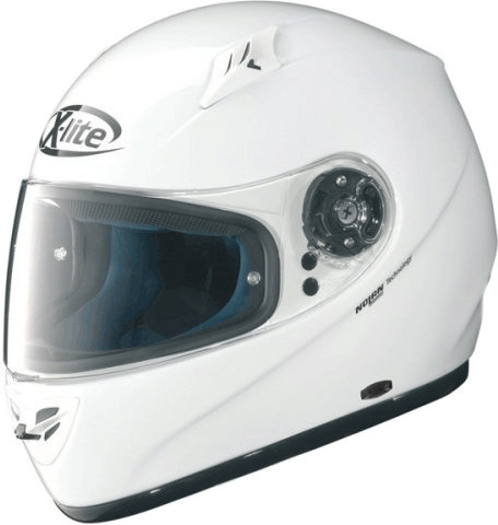 X-lite X-602 Start N-Com 4 blanc/métallique