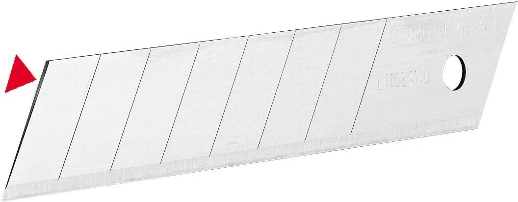 Stanley Lames de cutter 18 mm - 10 pièces