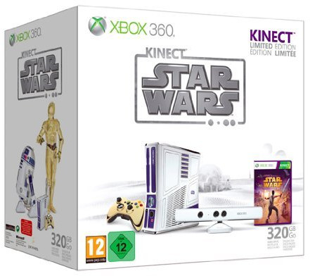 Microsoft Xbox 360 S 320 GB Kinect Star Wars - Limited Edition
