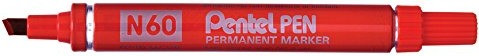 Pentel Marqueur permanent N60 rouge