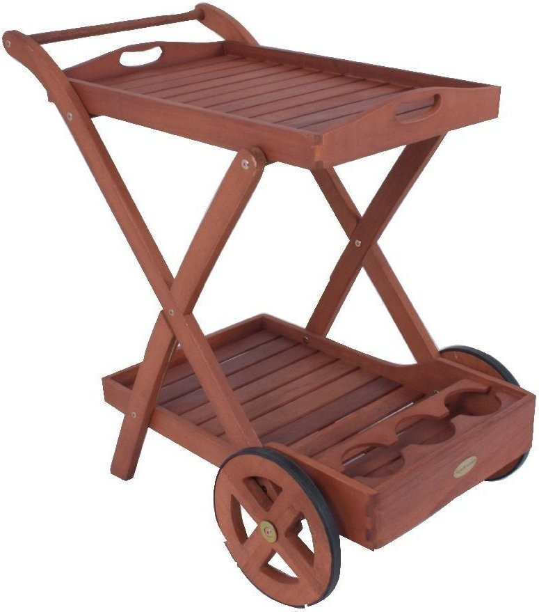Garden Pleasure Table de jardin roulante Toledo