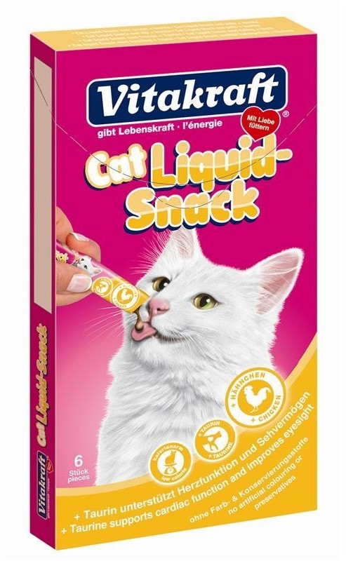 Vitakraft Liquid Snack poulet/taurine