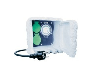 Elro Stein Garten Steckdose 2 Fach Mit Schaltuhr Rs102 Ab 44 90