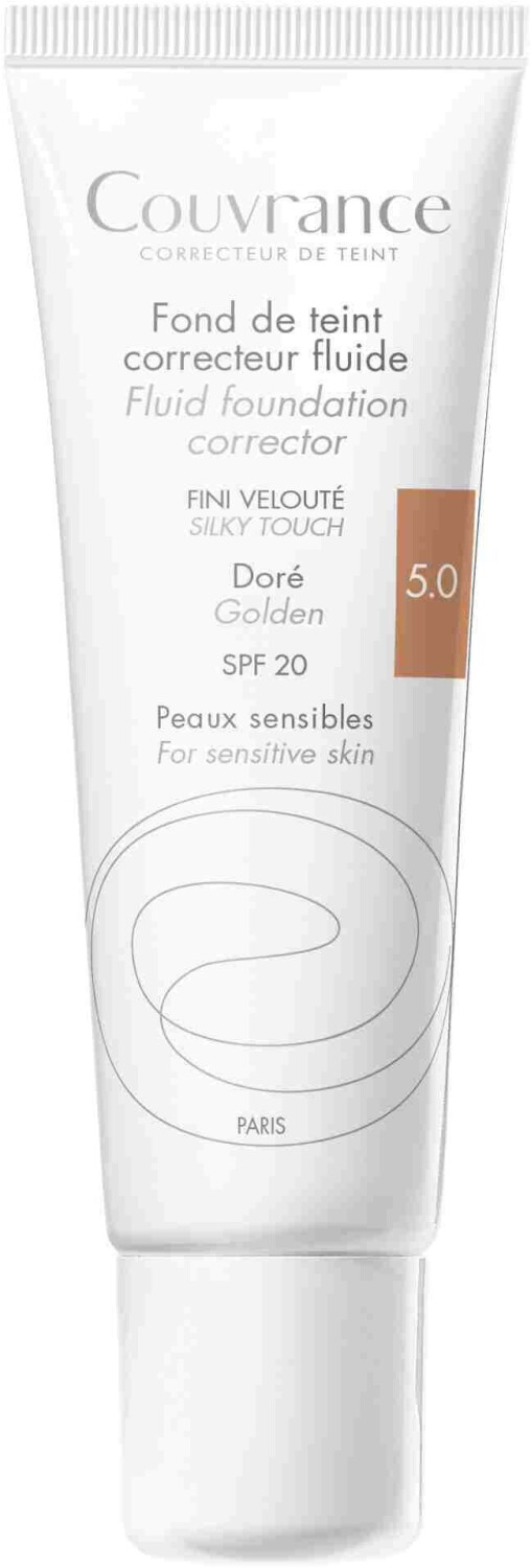 Avène Couvrance Fond de teint correcteur Fluide (30 ml) doré