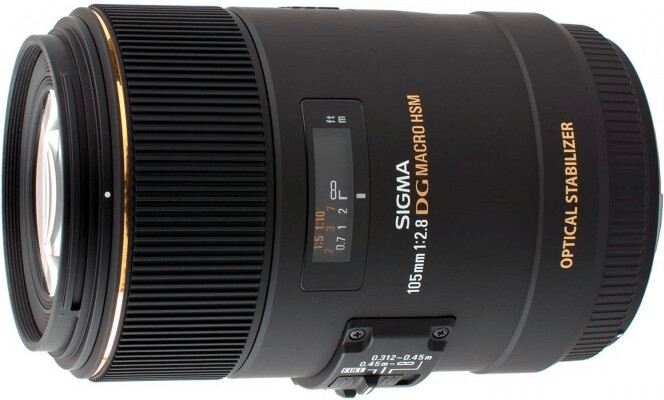 Sigma 105mm f2.8 EX DG OS HSM Macro Nikon