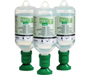 Plum Safety Augenspülflasche gefüllt 500 ml (3 Stk.)