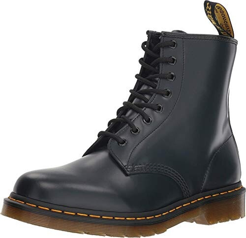 Navy dr store martens shoes