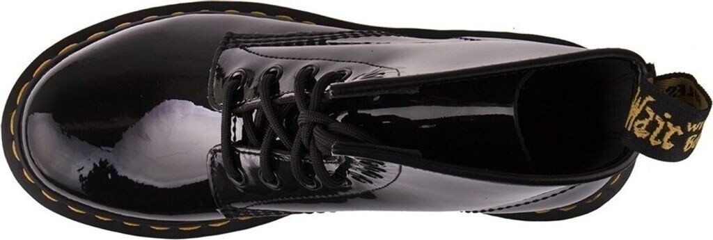 Dr martens noir top brillant