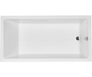Acryl-Rechteck-Badewanne Rechteckbadewanne 190 x 90 x 49 cm Farbe weiß 