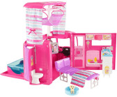 Barbie Mobilier Camping-Car Duplex pour Poupees, Vehicule Rose à deux  Etages avec Quatre Couchages, Piscine et Toboggan, Jouet pour Enfant, CJT42  Exclusivité sur  : : Jeux et Jouets