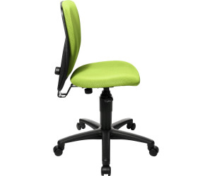 Topstar Kinder Schreibtischstuhl Stuhl High S´cool 3 apfelgrün 3-D Stoff B-Ware 