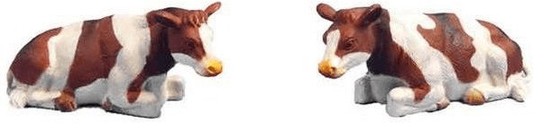 Van Manen 2 vaches brune & blanche