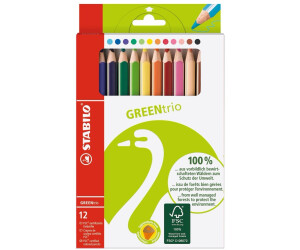 STABILO Farbstifte 12er oder 18er Packung GREEN COLORS FSC 100% Buntstifte 