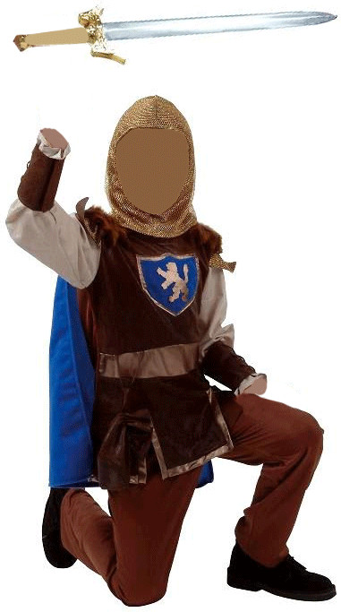 Cesar Group Chevalier d'or avec épée (D295)