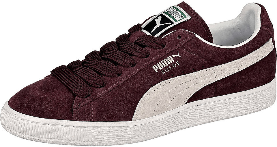 Puma suede bordeaux blanc new arrivals