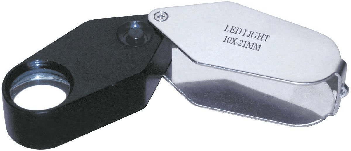 RoNa Loupe éclairante LED 10x Ø 21mm