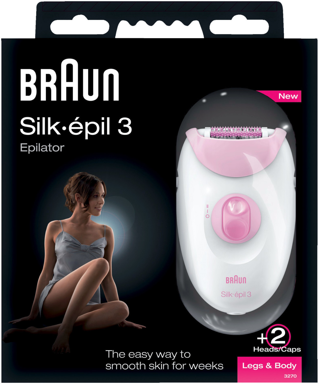 Braun Silk-épil 3 3270 ab € | bei 38,99 Preisvergleich