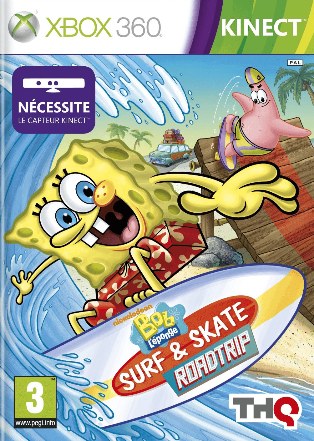 Bob l'éponge: Surf & Skate Roadtrip (Xbox 360)