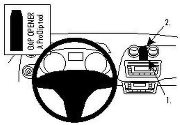 Brodit ProClip Seat Ibiza 09-10