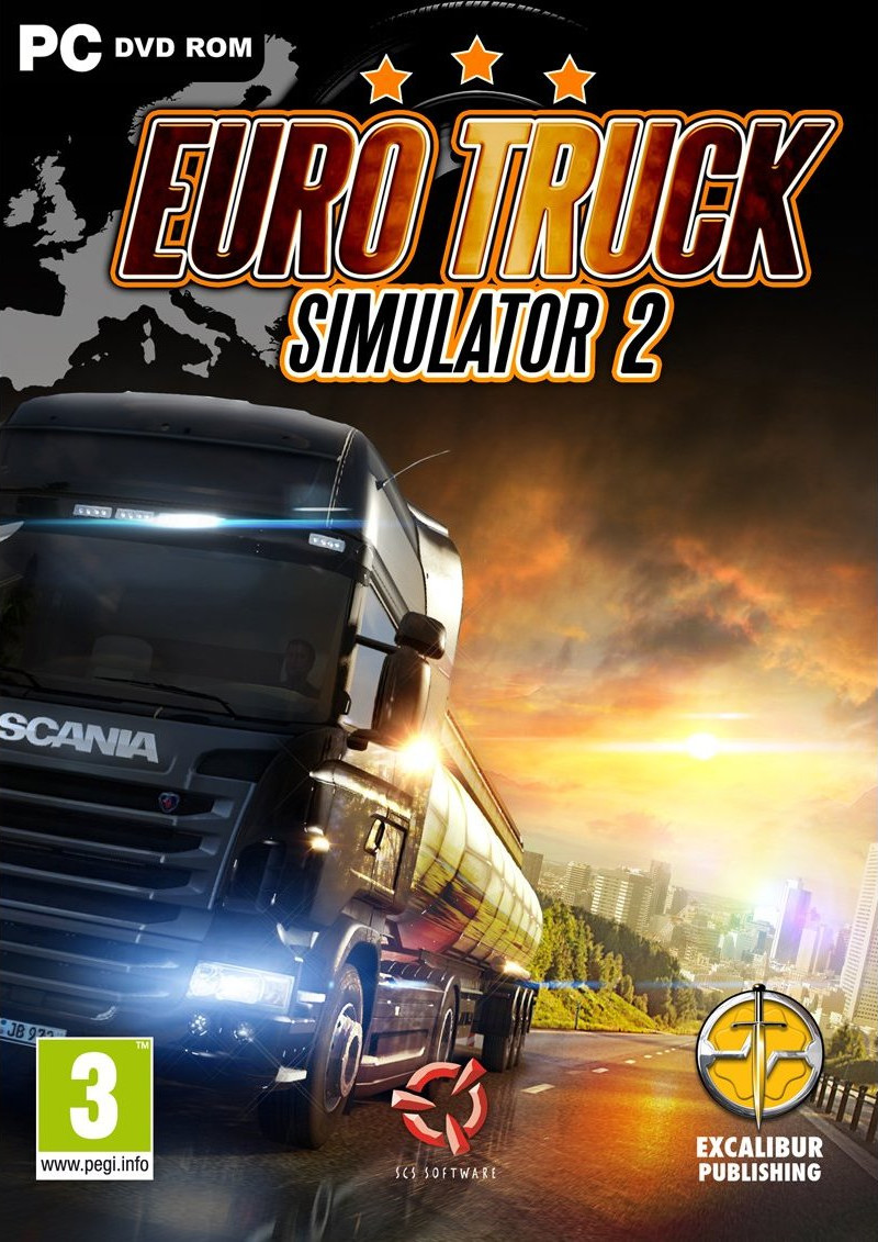 Photos - Game Excalibur Publishing Euro Truck Simulator 2 (PC)