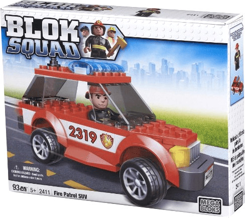 MEGA BLOKS Blok Squad - Patrouille de pompier