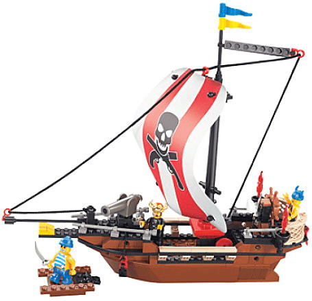 Sluban Pirate ship (M38-B0279)