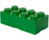 LEGO Bloque de almacenaje 2 x 4 verde