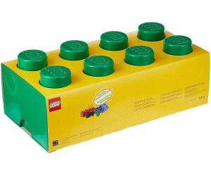 LEGO Brique de rangement 8 tenons vert au meilleur prix sur