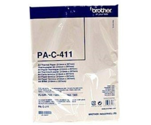 Papel térmico A4, PAC411, - PT 100 UN - LojaBrother