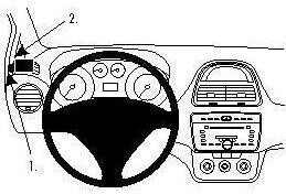 Brodit ProClip Fiat Punto Evo Bj. 10-11