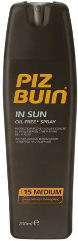 Piz Buin In Sun Ultra Light Sun Spray SPF 15 (200ml)