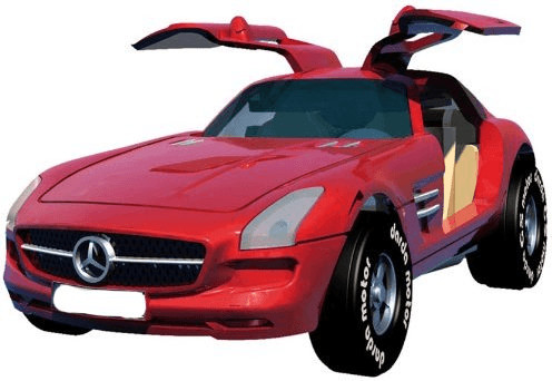Darda Mercedes SLS AMG (50374)