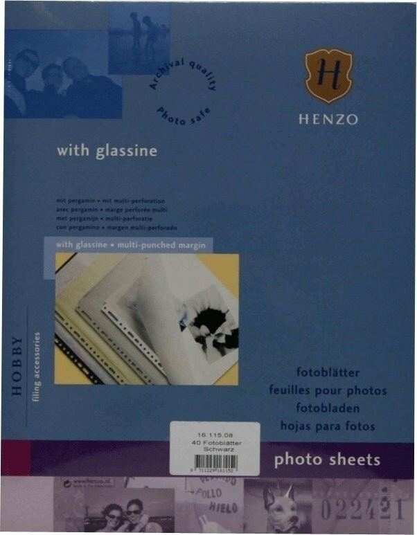 Henzo Negative poches transparentes 10 pièces