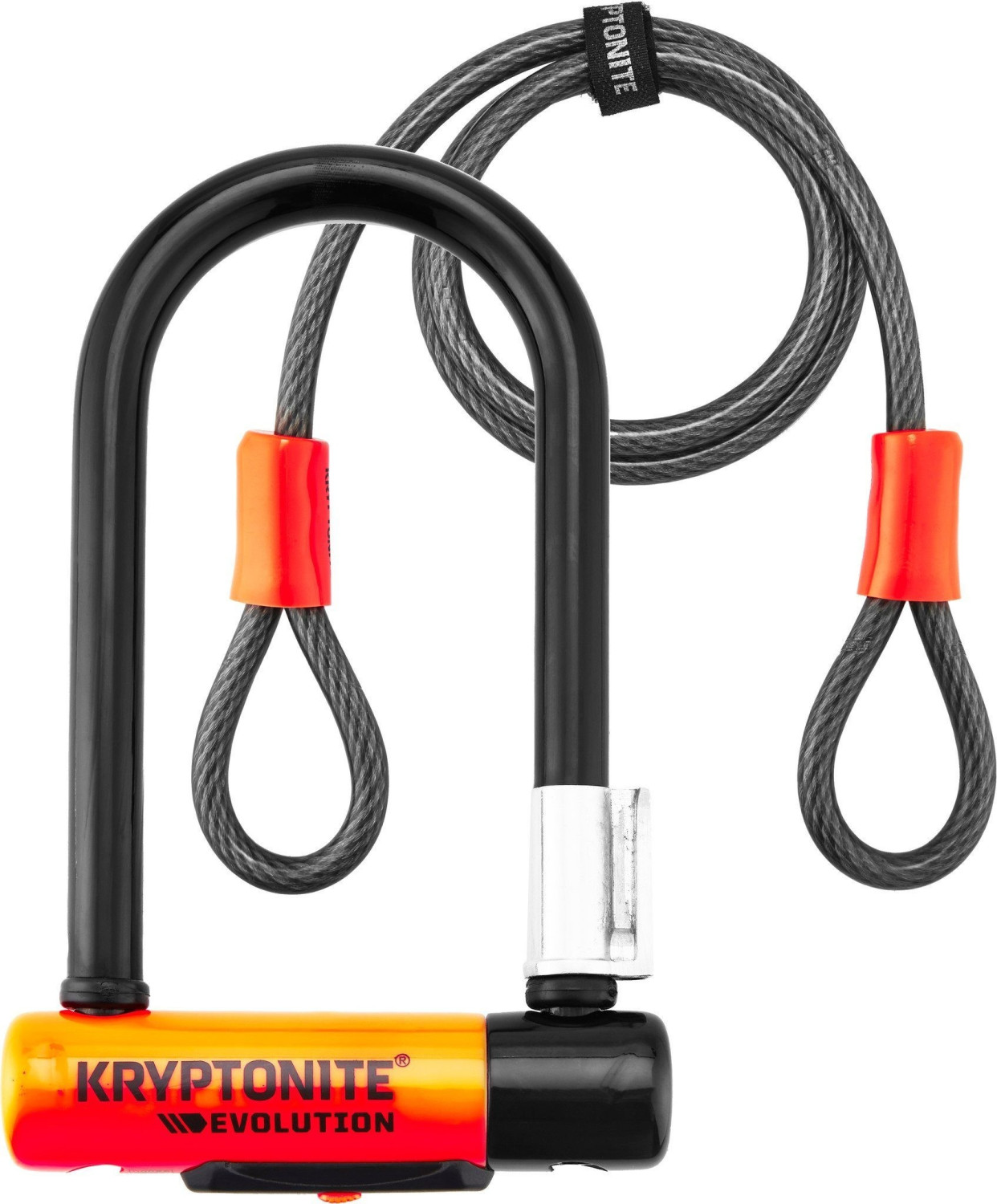 Kryptonite evolution mini 7 lock and 4 foot kryptoflex cable best sale