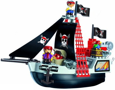 Smoby Abrick Pirate Ship Playset (3130)