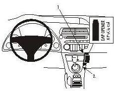 Brodit ProClip Honda Civic 06-10