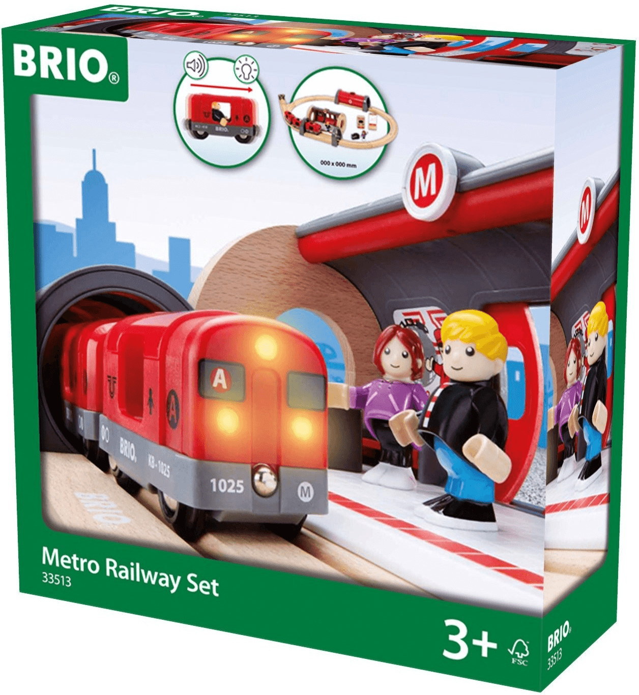 Brio Circuit métro (33513)