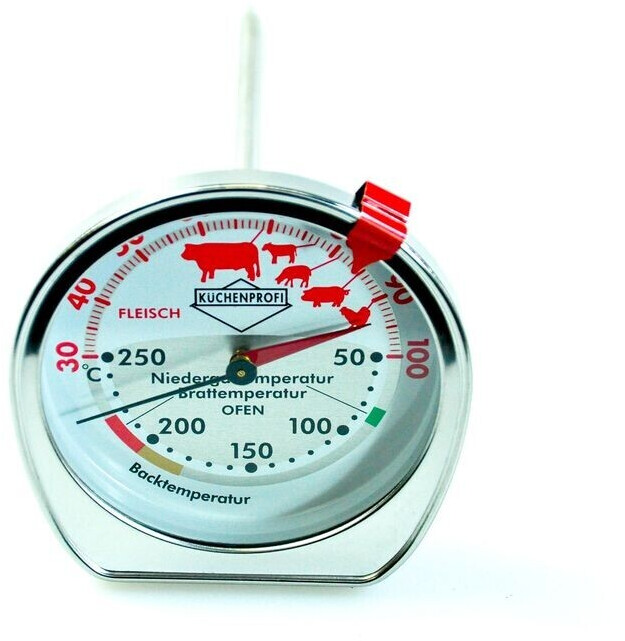 Küchenprofi Backofen-Thermometer, Edelstahl