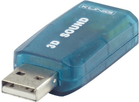 Konig USB 5.1 3D Virtual Sound Controller